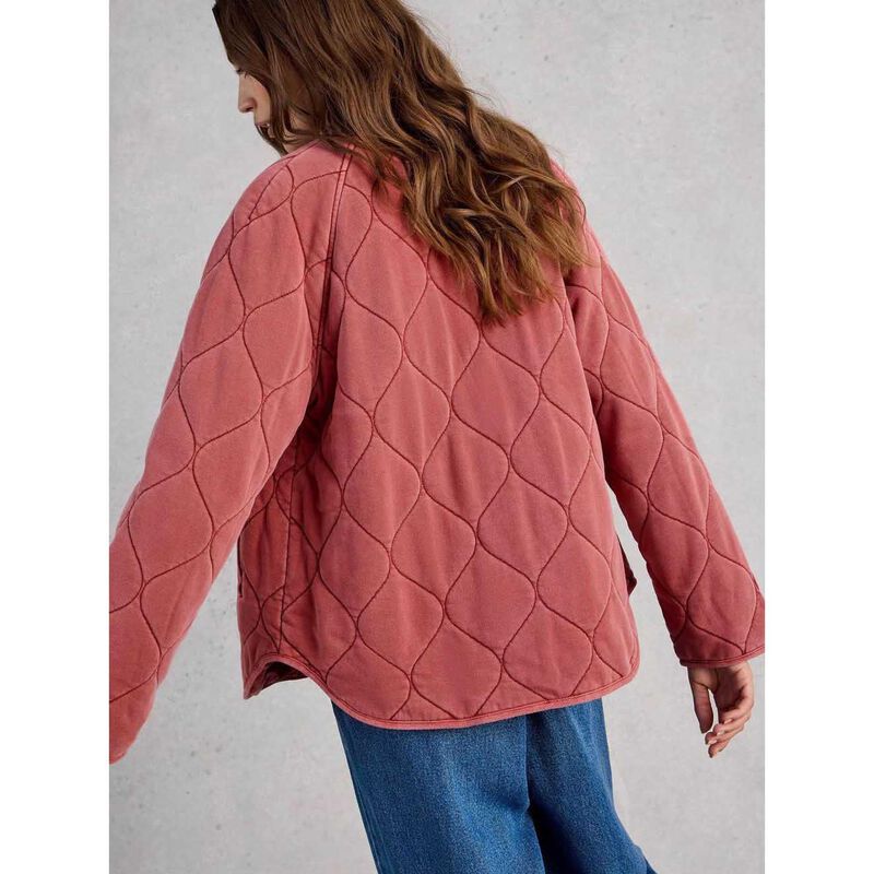 White Stuff Anya Jersey Quilted Jacket image number 1